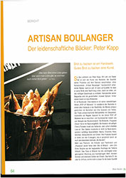 Peter Kapp in INFORM, dem Frauenmagazin für die Rhein-Neckar-Region, Ausgabe Frühjahr/Sommer 2013